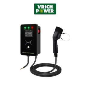 Trạm sạc ô tô điện EV AC 32A 7KW có màn hình điều chỉnh dòng GEV202