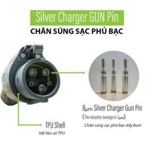 Sạc ô tô điện di động AC 16A 3.5KW có đèn báo